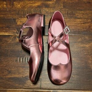 Sugar Thrillz Halcyon Gaze Mary Janes in pink 7